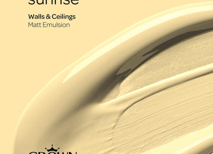 Crown Retail Core Emulsion Matt Sunrise 2.5 Litre