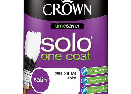Crown Retail Solo Satin PBW 0.75 Litre 5026873
