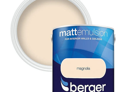 Berger 2.5 Litre Vinyl Matt Magnolia