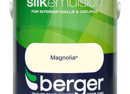 Berger Silk Emulsion Paint Magnolia 2.5 Litre
