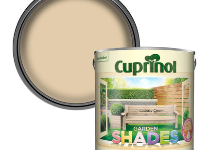 Cuprinol Garden Shades - Country Cream (2.5 Litre)