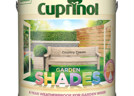 Cuprinol Garden Shades - Country Cream (2.5 Litre)