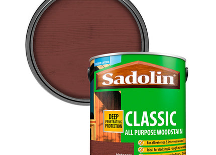 Sadolin Classic Wood Protection Mahogany 2.5 Litre