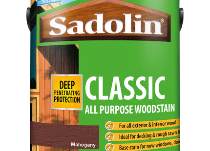 Sadolin Classic Wood Protection Mahogany 2.5 Litre