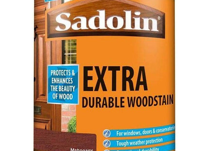 Sadolin Extra Durable Woodstain Mahogany 1 Litre