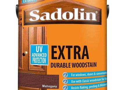 Sadolin Extra Woodstain 2.5 Litre - Mahogany