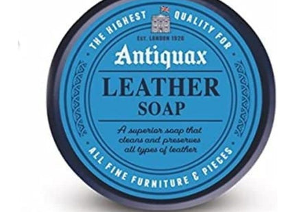 Antiquax Leather Soap -Cleaner for Gentle Care, Deep Cleaning, and Conditioning of Furniture, Shoes, and Accessories - 100ml