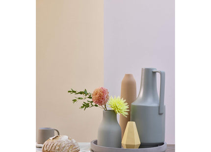 Dulux Matt Emulsion Paint For Walls And Ceilings - Violet White 2.5 Litre