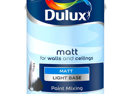 Dulux Colour Mixing Matt Base 5 Litre Light