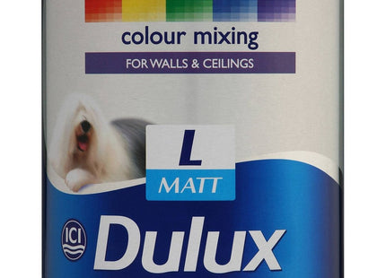 Dulux Colour Mixing Matt Base 1 Litre Light 747890