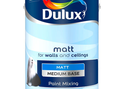 Dulux Colour Mixing Matt Base 5 Litre Medium