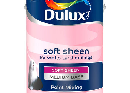 Dulux Colour Mixing Soft Sheen Base 5 Litre Medium