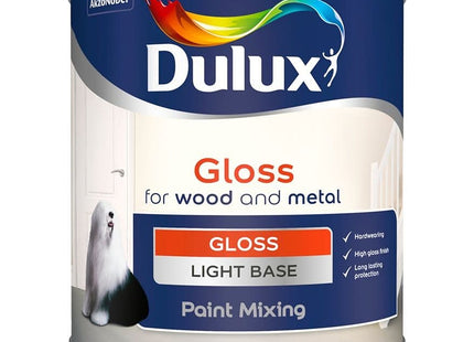 Dulux Colour Mixing Gloss Base 1 Litre Light 748318