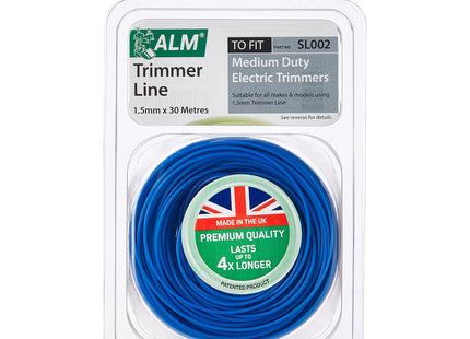 ALM Manufacturing Trimmer Line 1.5Mm X 30M, Blue ALMSL002