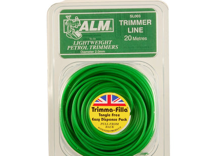 ALM Manufacturing Trimmer Line 2.0Mm X 20M ALMSL003 Green