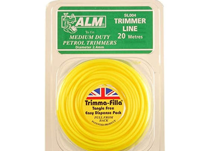 ALM Manufacturing Trimmer Line 2.4Mm X 20M ALMSL004 Yellow