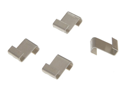 ALM Manufacturing Aluminium Greenhouse Lap Clips (Pack 50) GH002