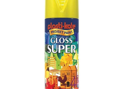 PlastiKote 1115 400ml Super Gloss - Yellow(Packing may vary)
