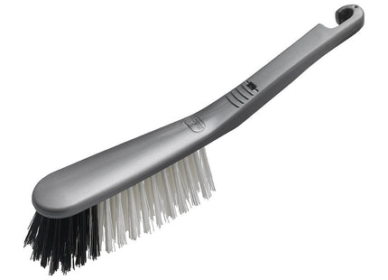 Addis Hand Brush with Stiff Bristles and an Extra-Sturdy Handle, Metallic Silver, 1 319236