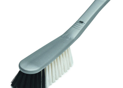 Addis Housewares Dustpan and Soft Brush Set, Metallic Silver