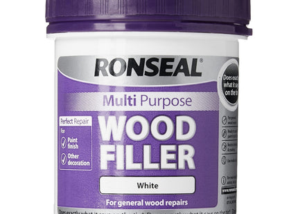 Ronseal 34739 Multi-Purpose Wood Filler - White 250g
