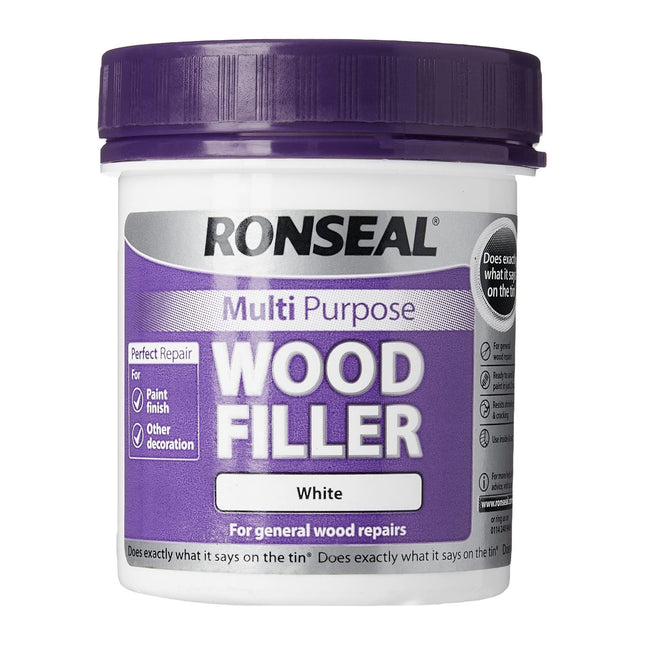 Ronseal 34739 Multi-Purpose Wood Filler - White 250g