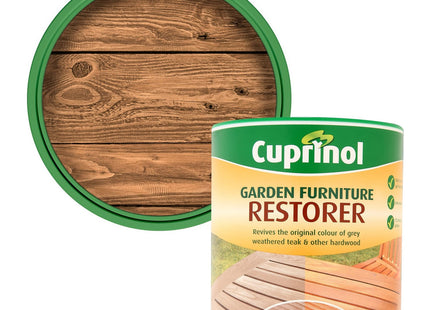Cuprinol Garden Furniture Restorer For Wood, 1 Litre, Clear