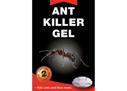 Rentokil Ant Killer Gel Twin Pack 2 Ready-to-Use Bait Stations FA135A