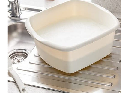 Addis, Small Rectangular Bowl, Linen Cream 8 Litre, Light Beige 510583