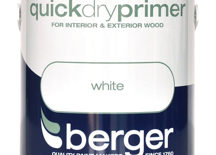 Berger Brilliant White Quick Drying Primer Paint - 2.5 Litre