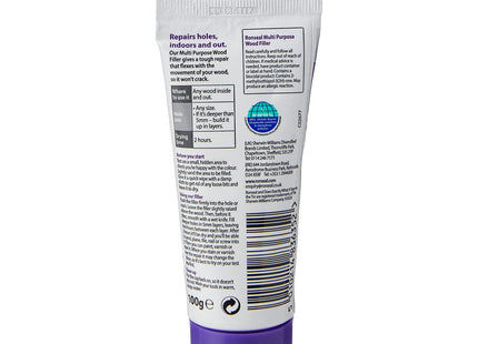 Ronseal 100g Multi-Purpose Natural Wood Filler Tube RSLMPWFN100G