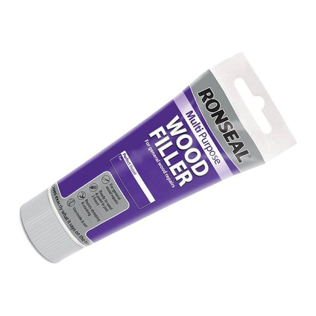 Ronseal 100g Multi-Purpose Wood Filler Tube - Dark RSLMPWFD250G