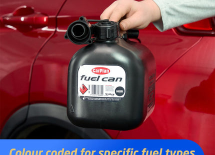 CarPlan Diesel Fuel Can, 5 Litre Black
