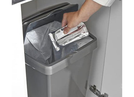 Addis 10 Litre Roll Top Bin Metallic 510504