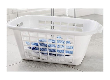 Addis Rectangular Laundry Basket in White, 1 - Pack 510610