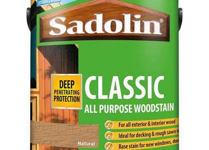 Sadolin Classic Wood Protection 2.5 Litre - Natural