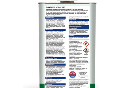 Rustins Teak Oil 500ml
