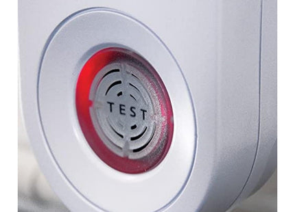 STV The Big Cheese Sonic Mouse & Rat Repeller Plug-In, Humane, Ultrasonic Rodent Pest Deterrent for the Home, Safe for Use Around Cats and Dogs, White