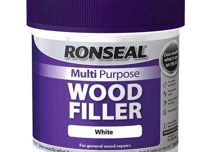 Ronseal Multi-Purpose Wood Filler Tub - white, 465g MPWFW465