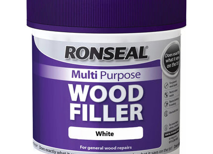 Ronseal Multi-Purpose Wood Filler Tub - white, 465g MPWFW465