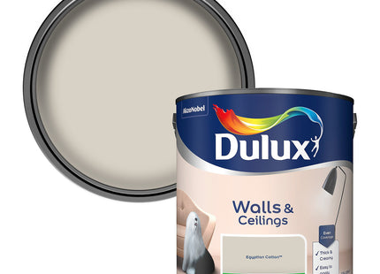 Dulux Silk Emulsion Paint For Walls And Ceilings - Egyptian Cotton 2.5 Litre