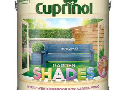 Cuprinol Garden Shades Exterior Woodcare, Barleywood 2.5 Litre