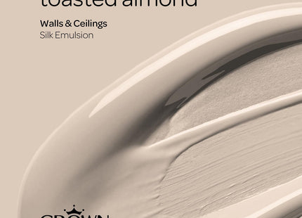 Crown Silk 2.5 Litre Emulsion - Toasted Almond