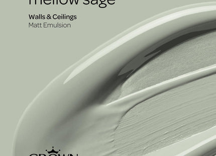 Crown Matt 2.5 Litre Emulsion - Mellow Sage