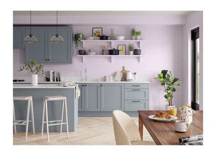 Dulux Matt Emulsion Paint For Walls And Ceilings - Pretty Pink 2.5 Litre 500006