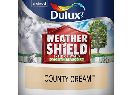 Dulux Weathershield Smooth Masonry 250ml Country Cream