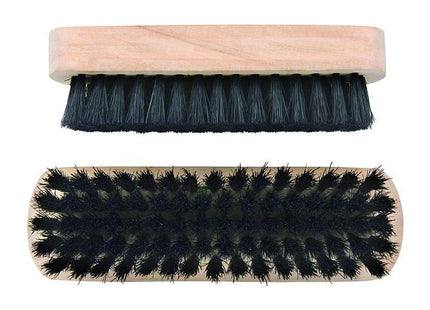 Elliott Wooden Handle Shoe and Boot Brush - Restore Clean and Polish 2 Pack