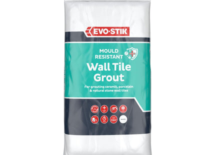 Evo-Stik Mould Resistant Wall Tile Grout 1.5kg White