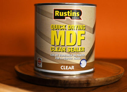Rustins Quick Dry MDF Sealer - Professional Sealant for Rapid Results 250ml