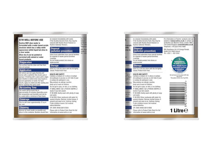 Rustins Quick Dry MDF Sealer - Professional Sealant for Rapid Results 1 Litre